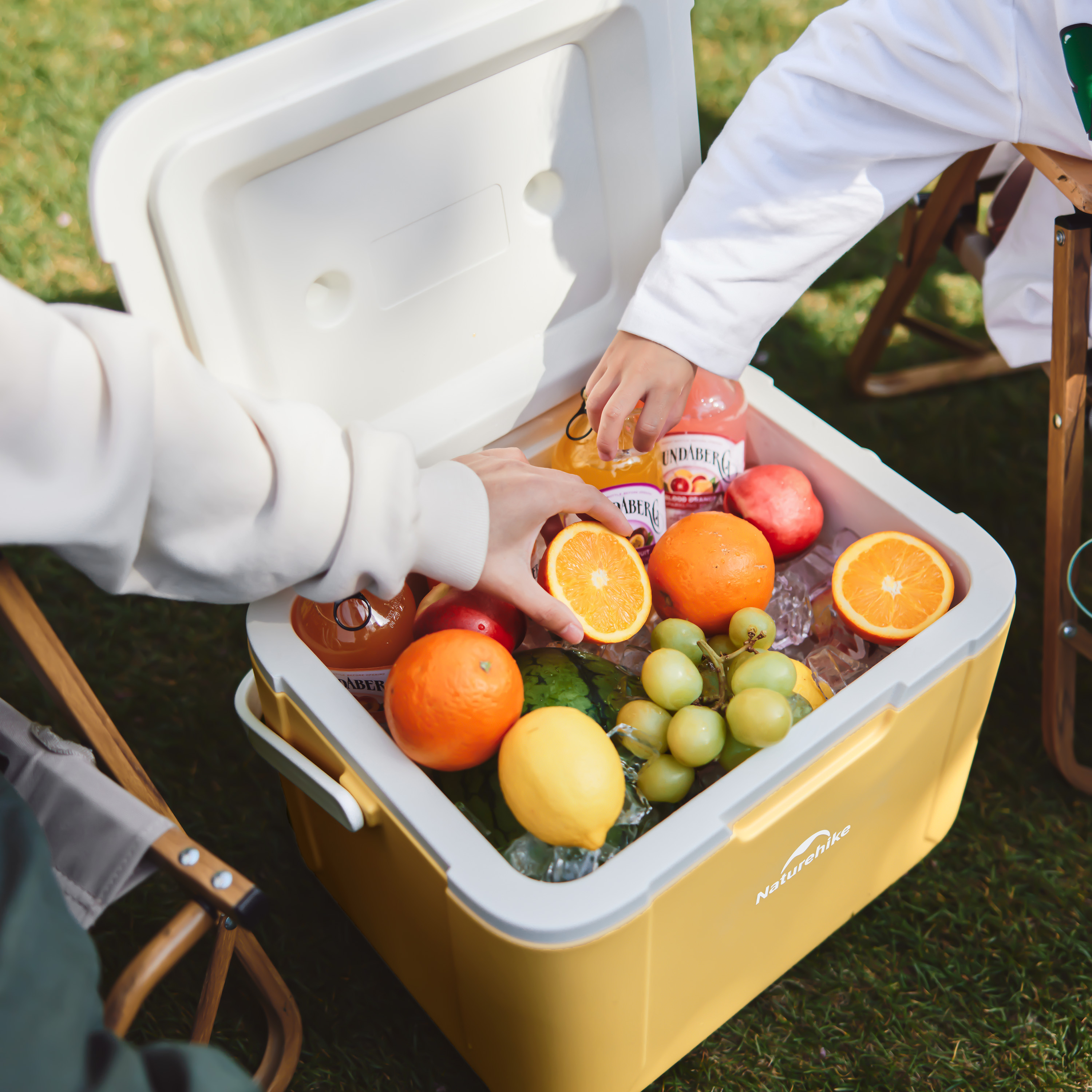 Naturehike chladiaci box 18l - žltý